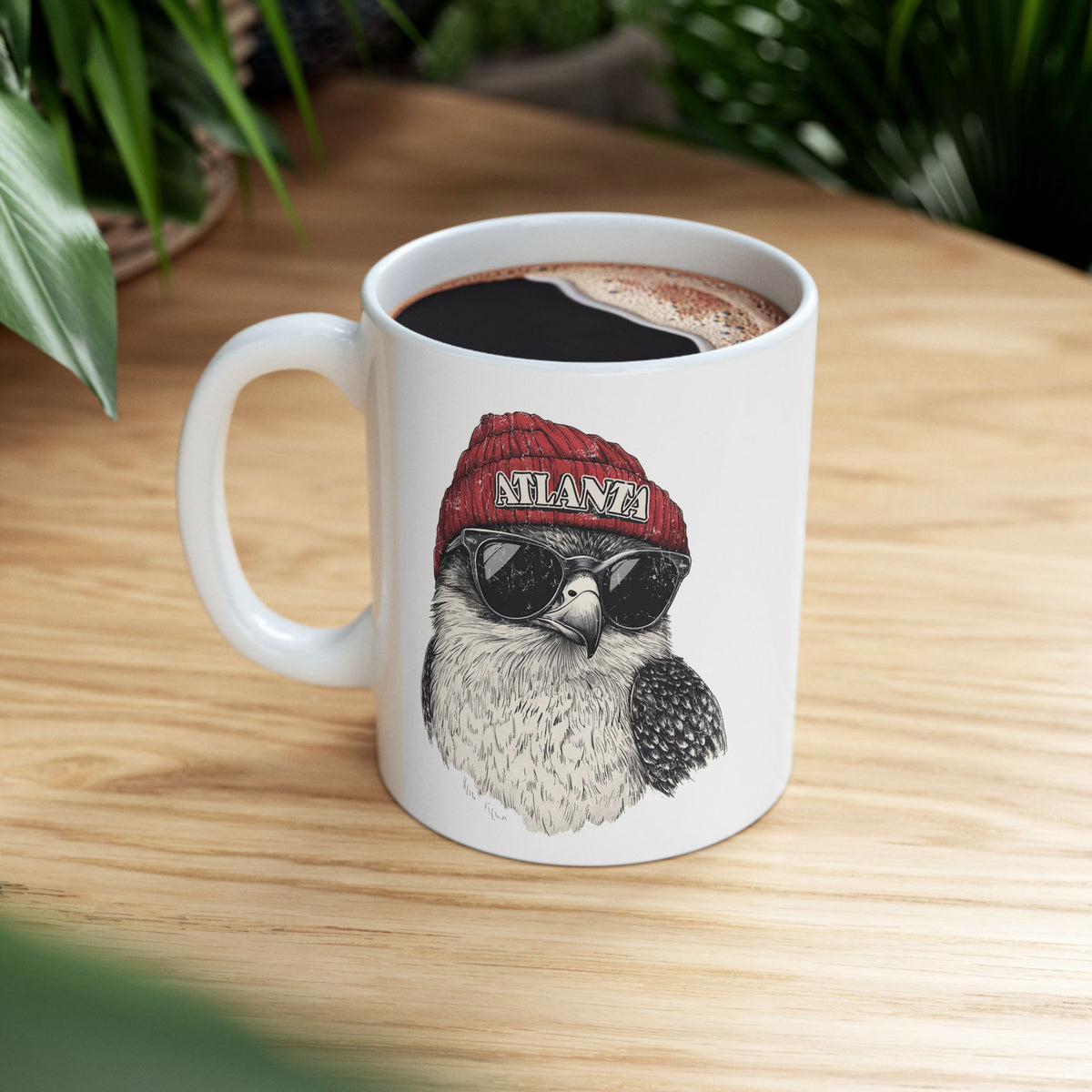 Atlanta Falcons Spirit Animal Ceramic Mug | Football Fan Gift