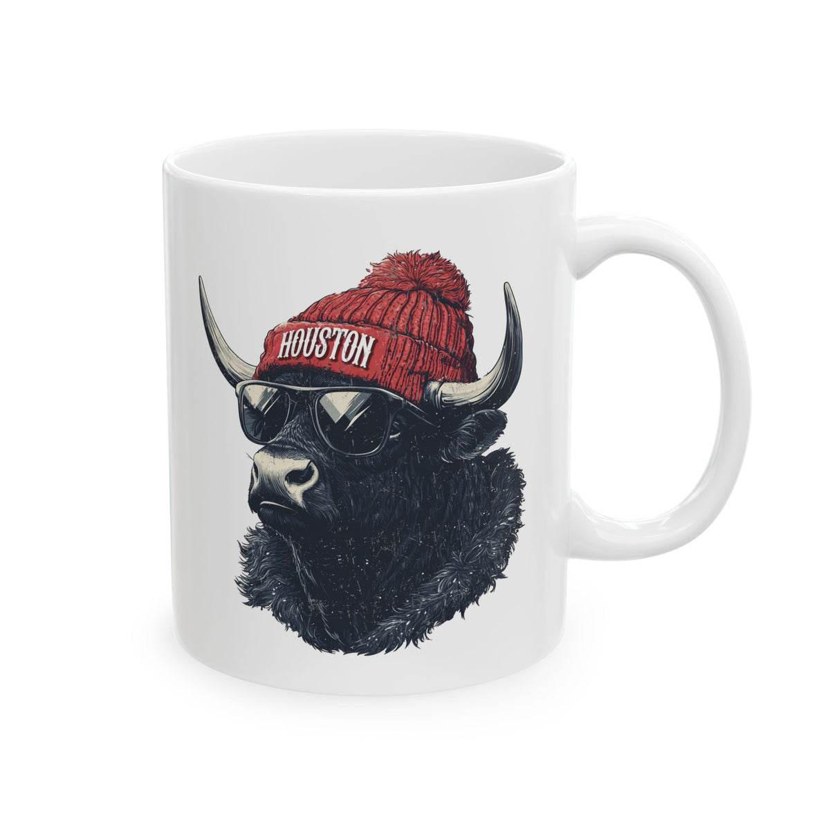 Houston Texans Spirit Animal Ceramic Mug | Football Fan Gift