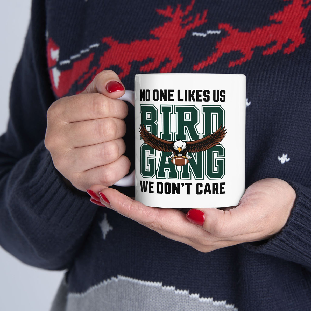 Philadelphia Eagles Ceramic Mug – No One Likes Us | Football Fan Gift