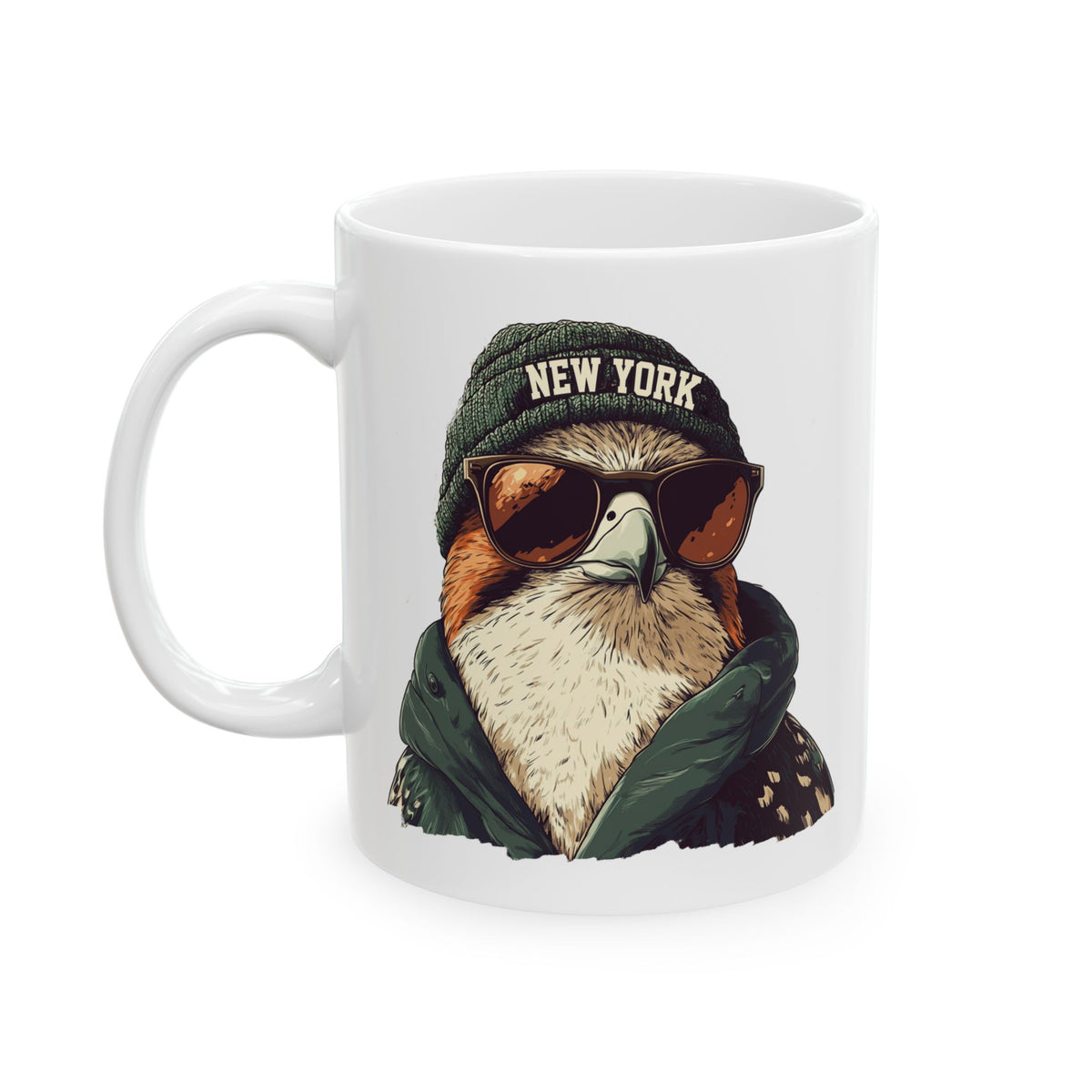 New York Jets Spirit Animal Ceramic Mug | Football Fan Gift