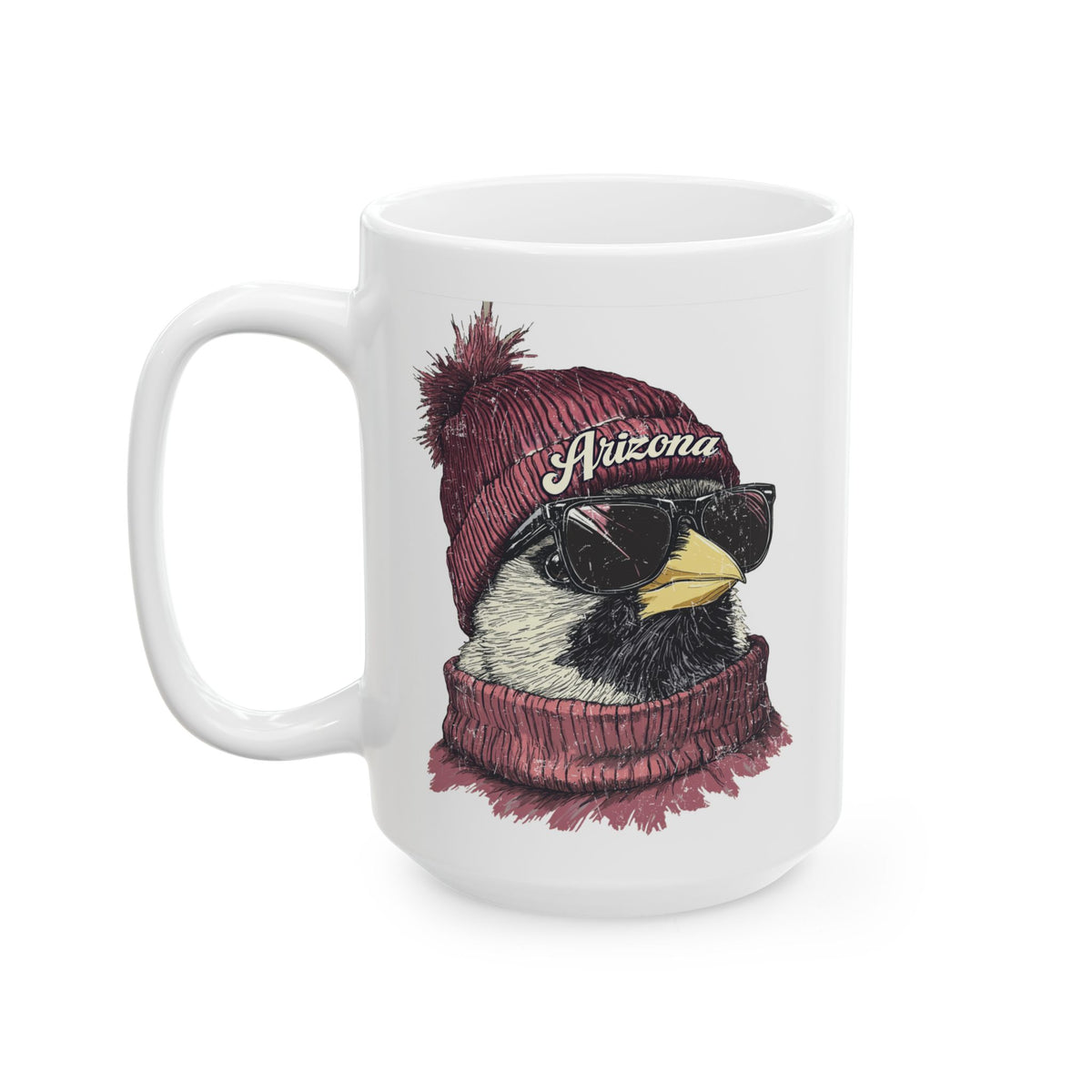 Arizona Cardinals Spirit Animal Ceramic Mug | Football Fan Gift