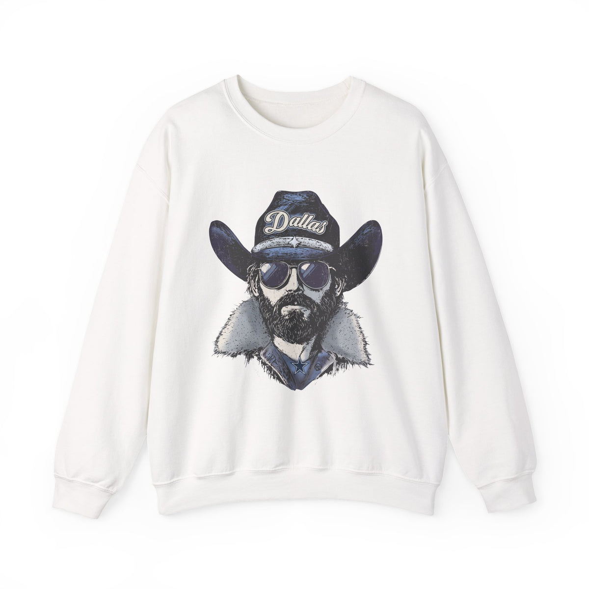 Dallas Cowboys Spirit Animal Crewneck Sweatshirt – Design 2 | Football Fan Gift