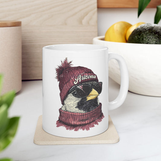 Arizona Cardinals Spirit Animal Ceramic Mug | Football Fan Gift
