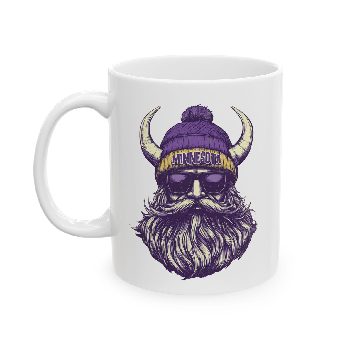 Minnesota Vikings Spirit Animal Ceramic Mug | Football Fan Gift