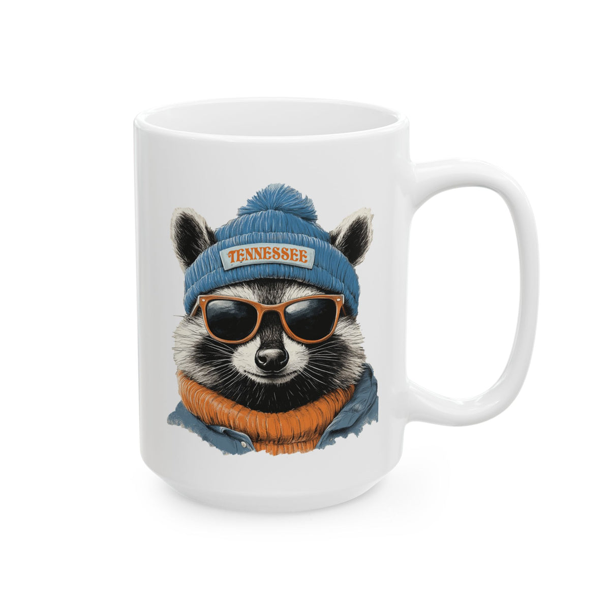 Tennessee Titans Spirit Animal Ceramic Mug – Blue Hat | Football Fan Gift